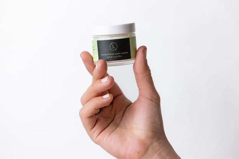 Eucalyptus Shea Butter Foot Cream with CBD (THC free) - Ivory Joy