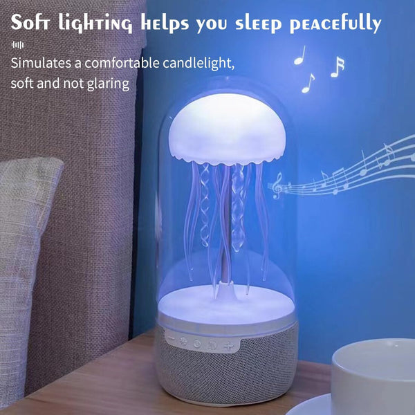 LED Colorful Jellyfish Bluetooth Speaker - Ivory Joy