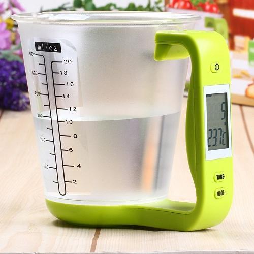 LCD Display Digital Measuring Cup - Ivory Joy