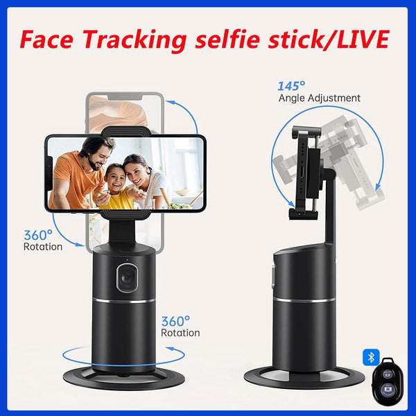 Face Tracking Rotation Phone Gimbal - Ivory Joy