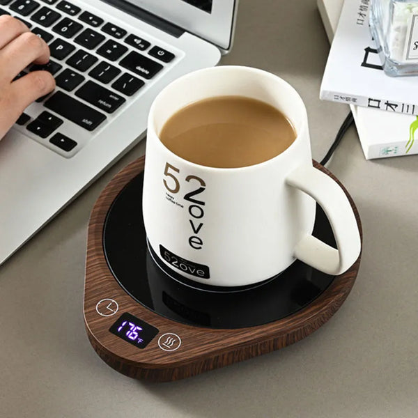 Cup Heater Coffee Mug - Ivory Joy