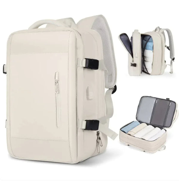 FlexiPro Women’s Travel Backpack - Ivory Joy