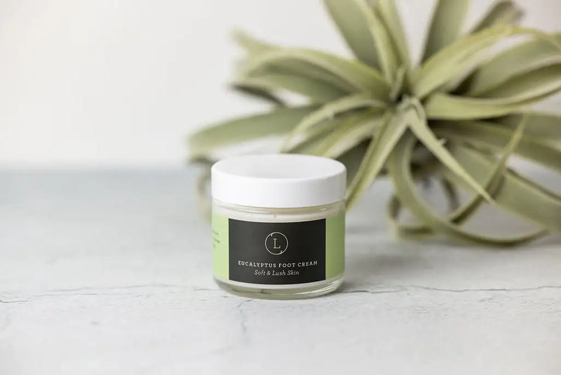 Eucalyptus Shea Butter Foot Cream with CBD (THC free) - Ivory Joy