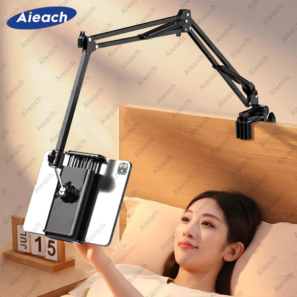 360 Rotating Bed Tablet Mount Stand - Ivory Joy