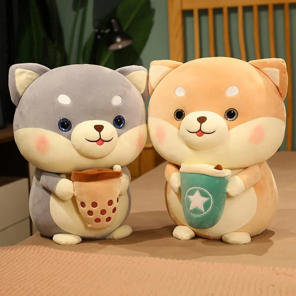 Cute Shiba Plush Toy - Ivory Joy