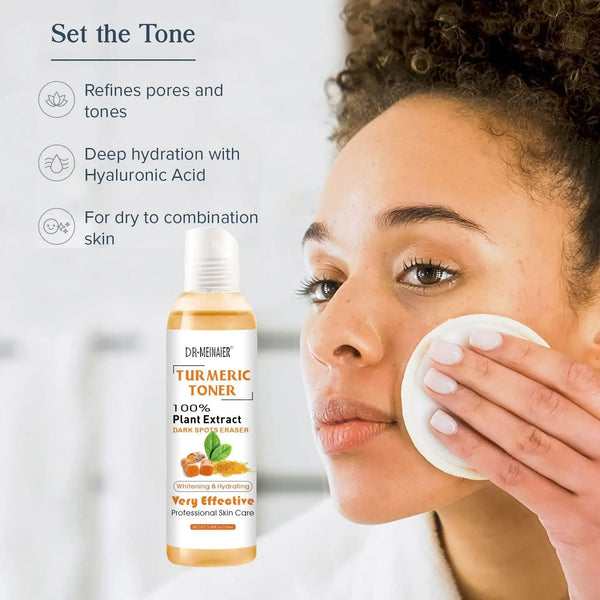 Turmeric Moisturizing Toner Acne Remover - Ivory Joy