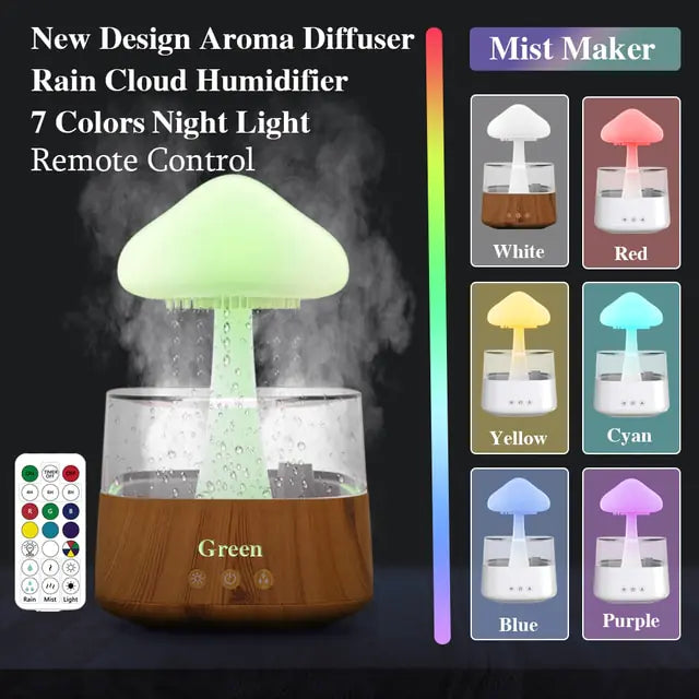 Ultrasonic Fog Generator Aroma Lamp - Ivory Joy